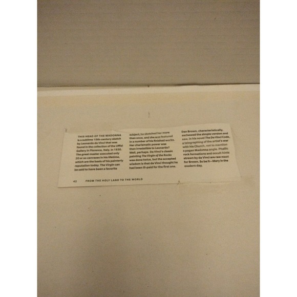 Original Oil Painting Madonna Religion By Uschi Flat Canvas 14" X 11" - Picture 5 of 5